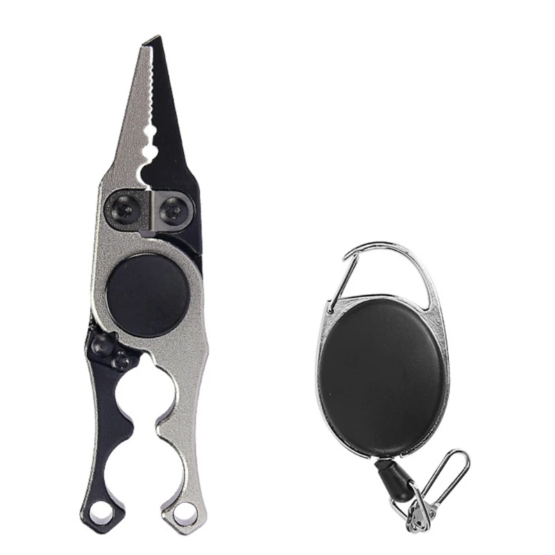 Description Picture 5 of item652F Fishing Pliers Fishes Lip Fishing Plier Tool Fishing Hook Remover with Ergonomic Handle Multifunctional Pliers