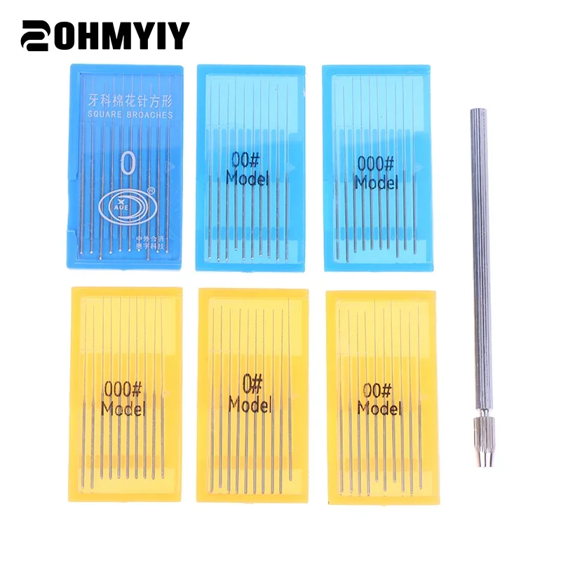 Dental Pulp Extraction Needle Root Canal Endodontic Files Stainless Steel Instruments Tool