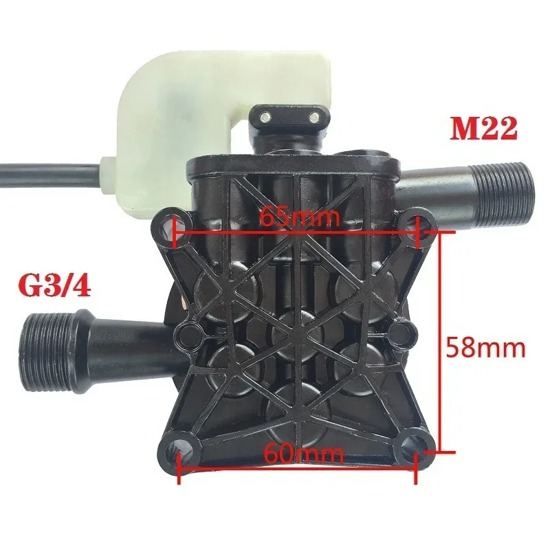 

Насос для мойки автомобиля, распылитель 2900PSI, 2500 Вт, самовсасывающий мембранный водяной насос высокого давления, машина для очистки стиральной машины