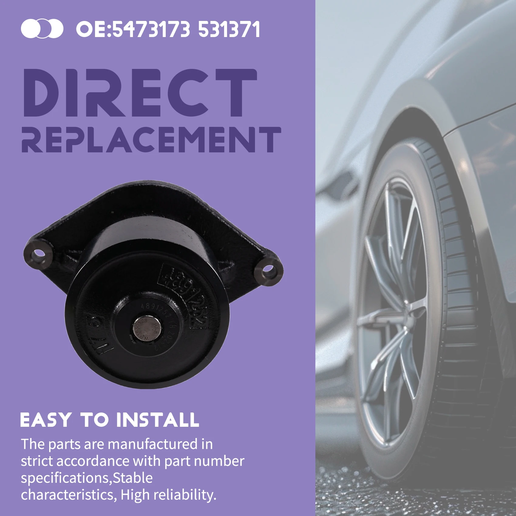 

Для Cummins B ISB QSB 6,7 л 531371, совместимая прокладка водяного насоса двигателя автомобиля 5473173