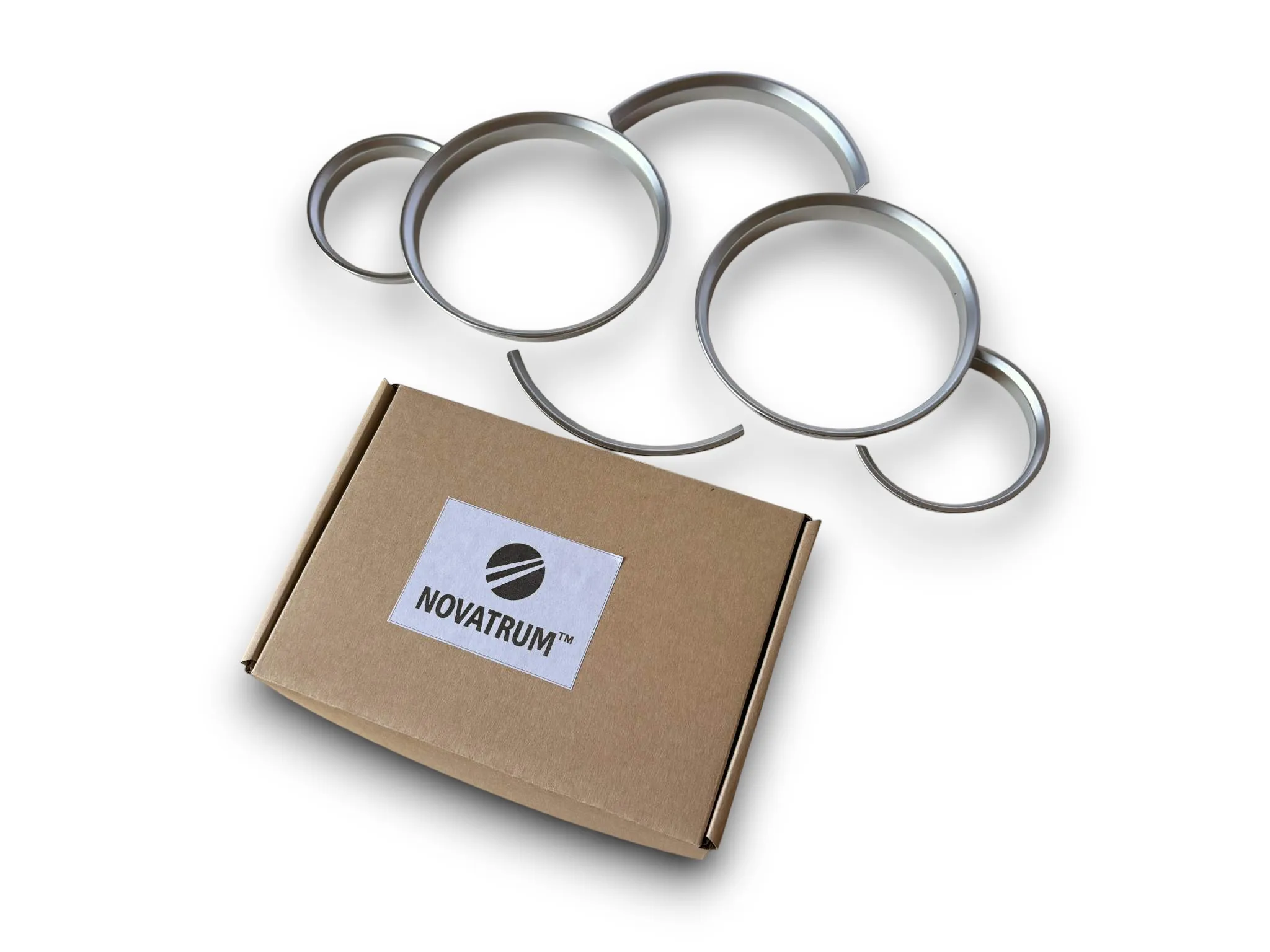 Matt Chrome Dashboard Dial Gauge Rings Bezel Trim for Porsche Cayenne 955 957 9PA