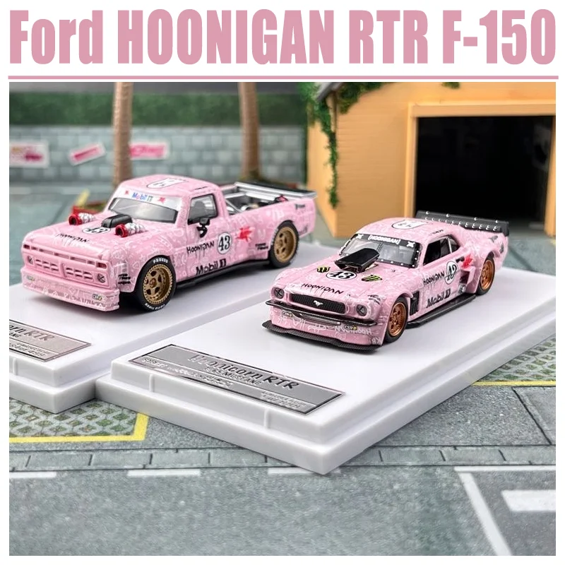 SW 1/64 Ford HOONIGAN RTR F-150 Игрушка из сплава, литая под давлением металлическая модель в подарок