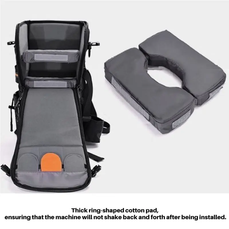 DT51 Telephoto Lens Backpack for 180-600mm 70-200mm 150-200mm Camera Shoulder Carry Case Protective Bag