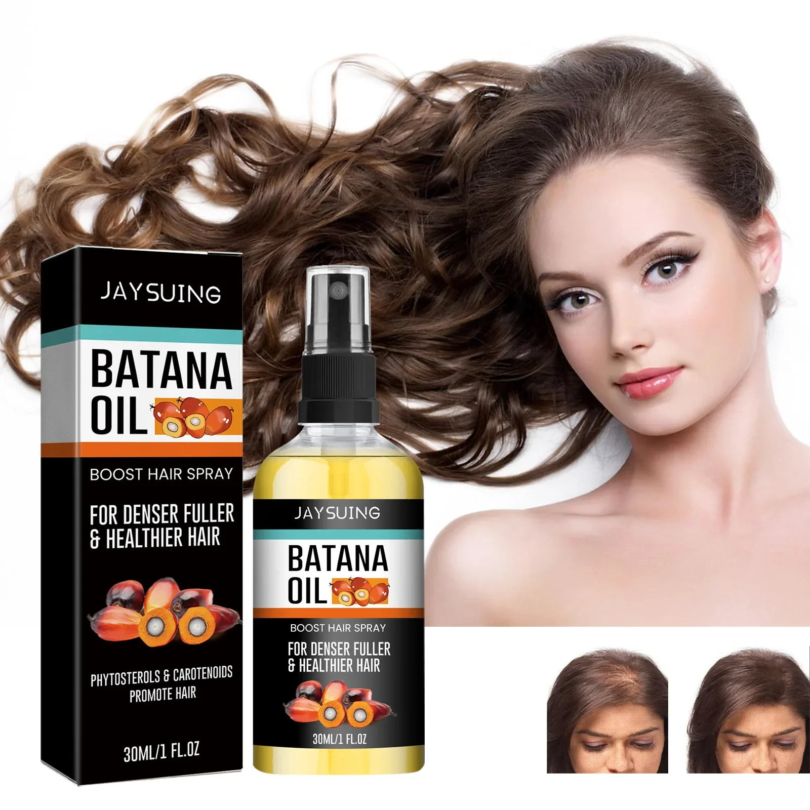 Nuevo aceite de Batana puro Natural para el crecimiento del cabello, mantequilla de aceite de Batana de Honduras, tratamientos para la caída del cabello para hombres y mujeres, cuidado del cabello