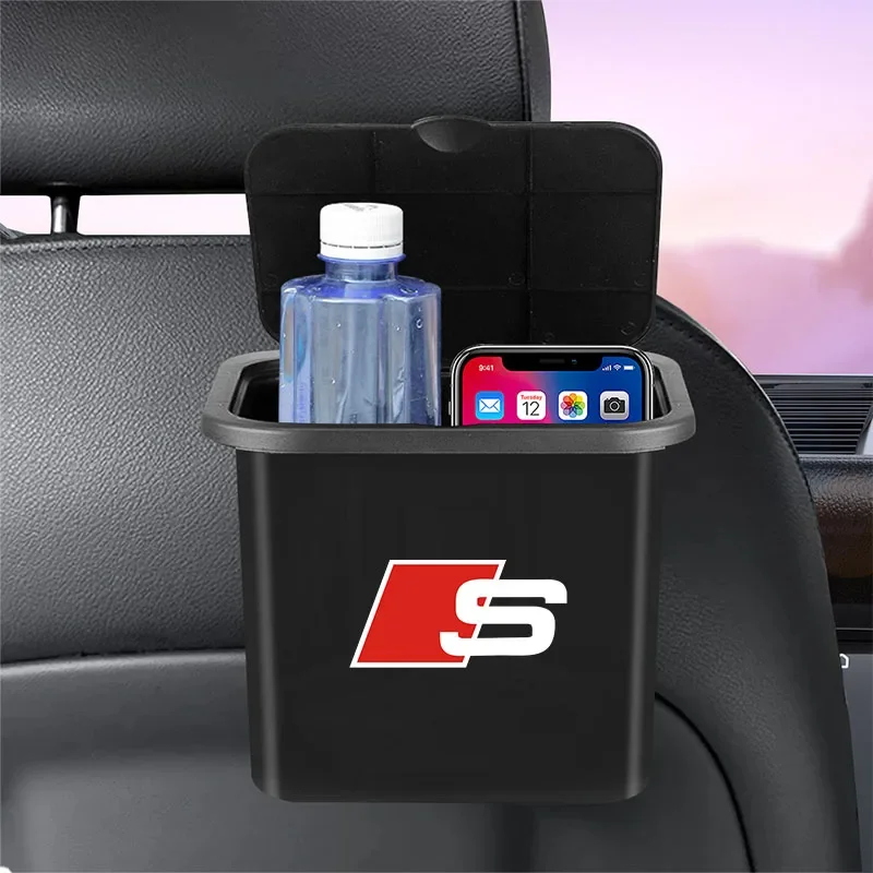 

Подвесной мусорный бак на спинку автомобильного сиденья, органайзер на задний ряд для Audi c A1 A3 A4 A5 A6 A7 A8 B5 B6 B7 B8 C5 C6 C7 D2 D3 Q2 Q3