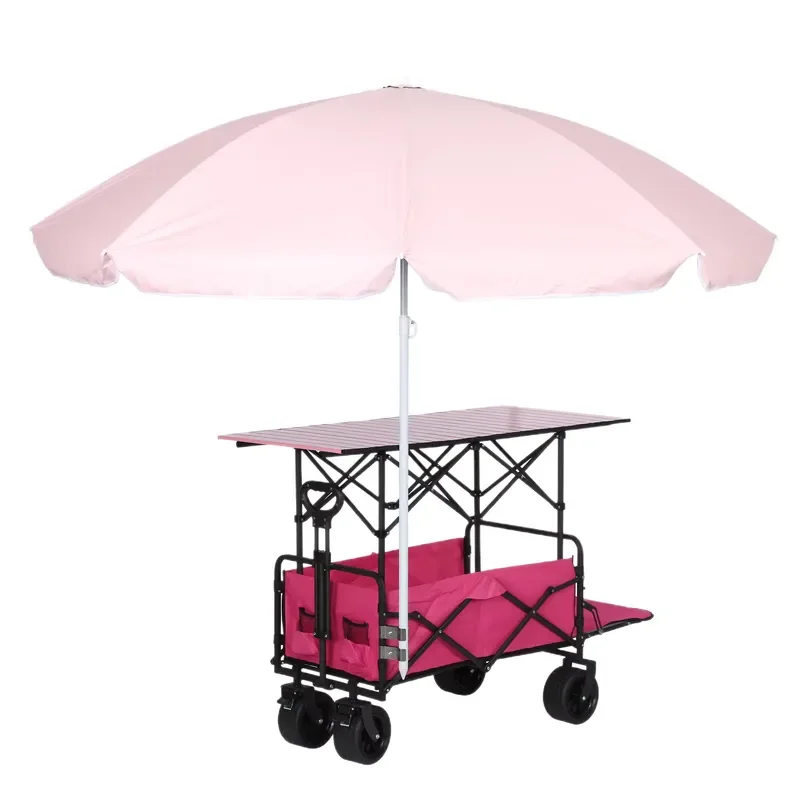 Portable Foldable Car Side Awning Tent Outdoor Camping Sunshade Shelter for Picnic Beach UV Protection Canopy with Storage