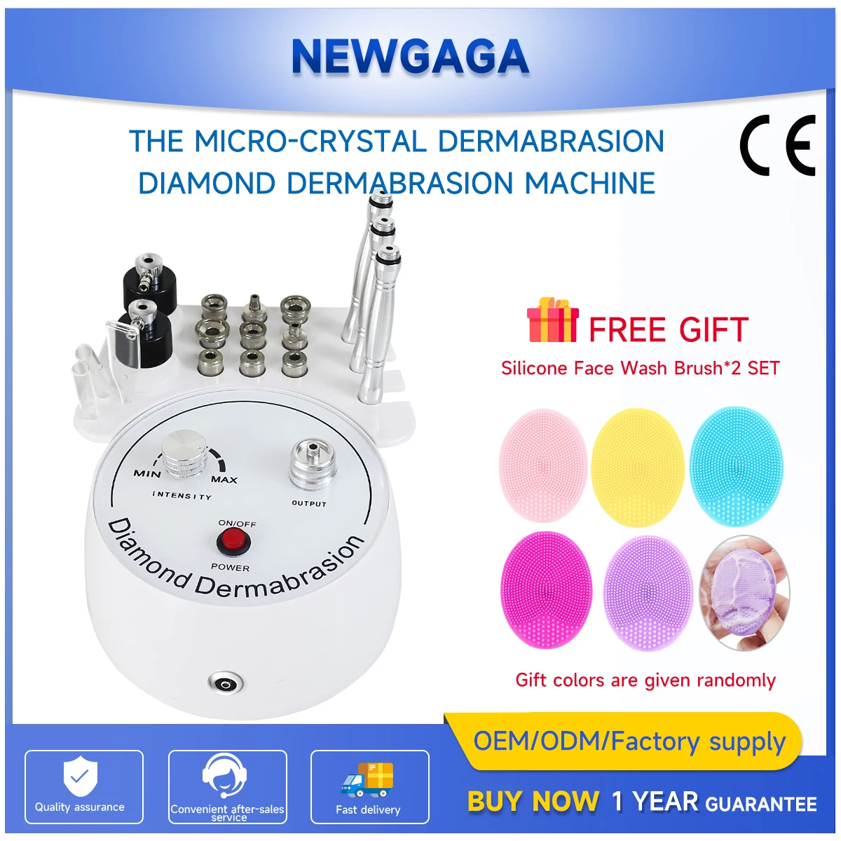 NEWGAGA Diamond Microdermabrasion Dermabrasion Massage Water Spray Exfoliation Beauty Machine Wrinkle Removal Facials Equipment