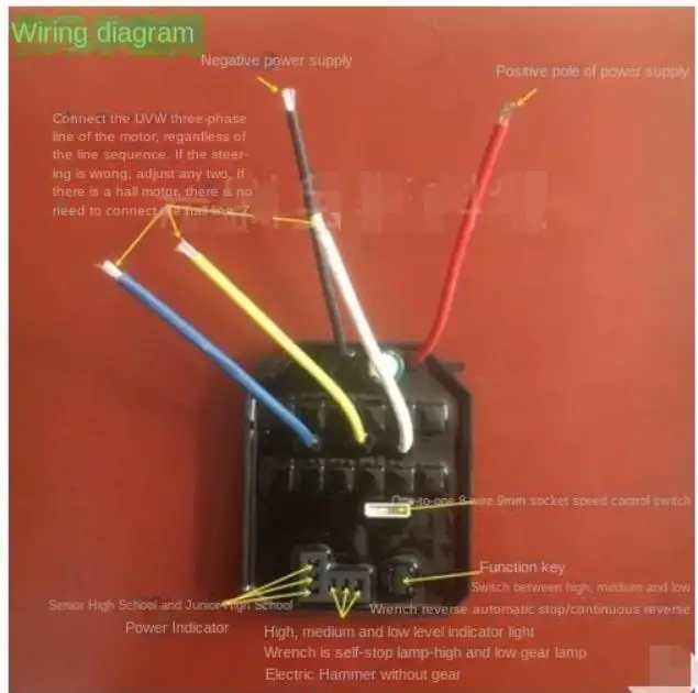 18 v21v sega circolare elettrica senza spazzole ad alta potenza sega a catena elettrica martello trapano a percussione chiave smerigliatrice angolare scheda di controllo