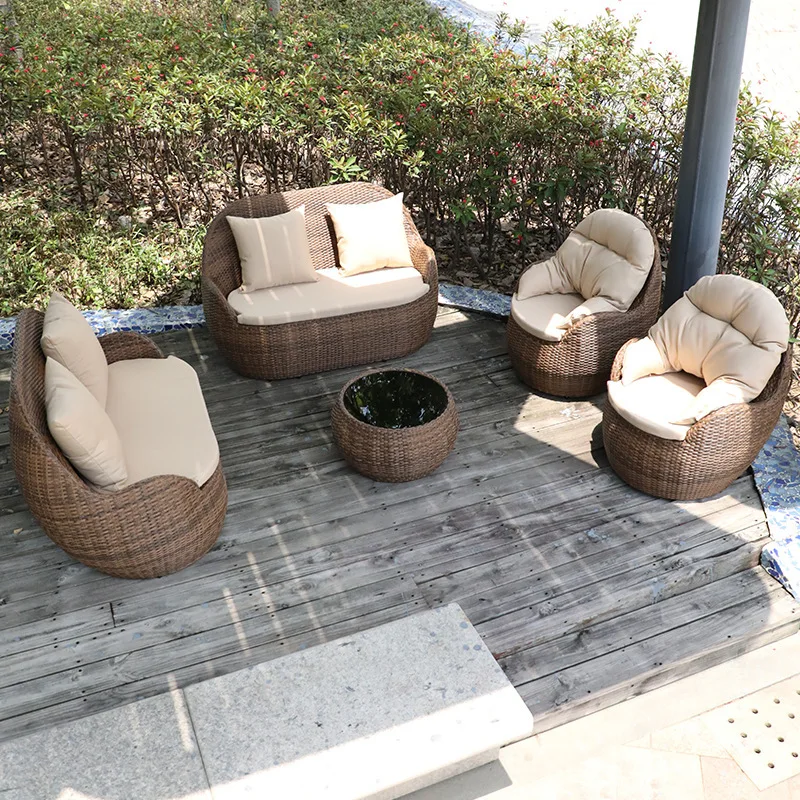 

mf-High Quality Furniture Outdoor Luxury Sofa Waterproof Sofas Set&