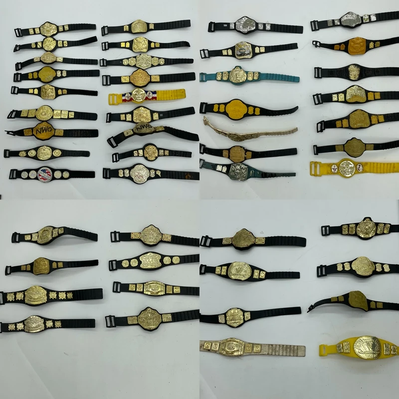 

Genuine Jakks Wrestler Action Figure 6inch Gold Belt General Doll Accessories Model Collect Toy Gift