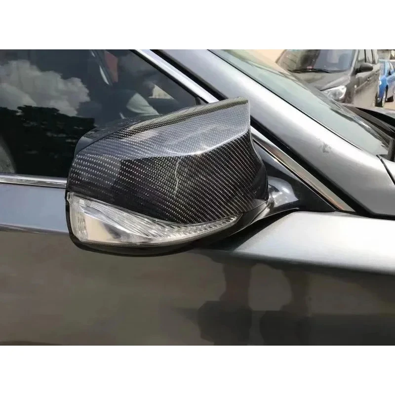 

High Quality Black Glossy Rearview Mirror Cover With Cow Horn Style Suitable for Infin G37