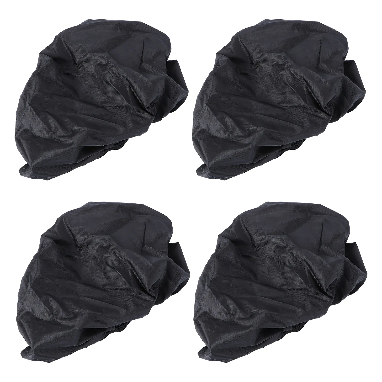 4Pcs Bike Seat Cover Waterproof Elastic Fit All Seats Rainproof Sun Uv Mud Resistant Washable Reusable for Commuters Students