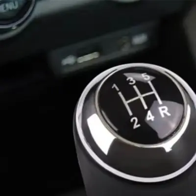 Leather-Treated Gear Shift Knob for For MAZDA Manual Transmission Applications Including 3 5 6 and Models Years 2006-2012