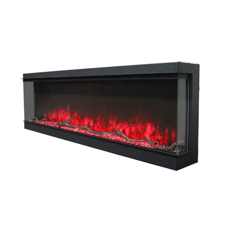 Wholesale Customized Latest Electric Fireplace 60 Inch Built In Electric Fireplace