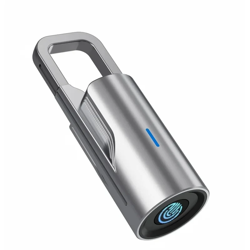 Tuya Smart Life APP Control Type C Fingerprint Padlock Keyless Travel Security Code Access Log for Luggage Backpack Gym