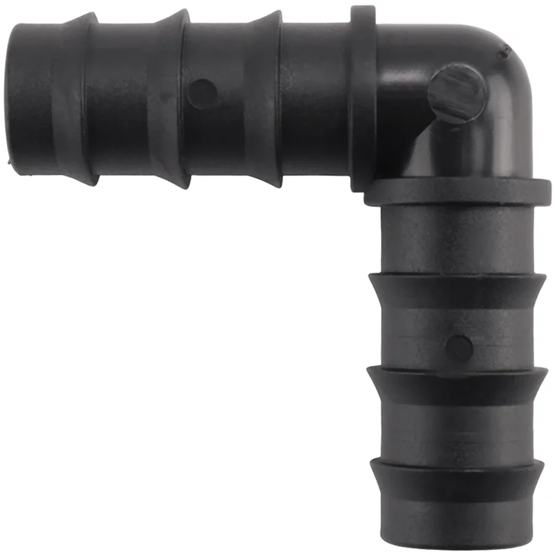 QWE-pacote de 25, cotovelo de 90 graus de 1/2 polegada, encaixe Pex de crimpagem farpada, acessórios Pex de plástico, cotovelo de 1/2 polegada, 25 peças)