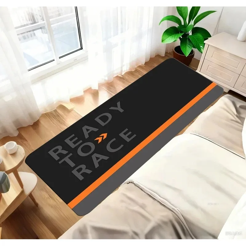 Ready To Race Motorcycle Carpet Garage Mat Racing Motorcycle Display Mat Cool Moto Display Hallway Anti-slip Mat