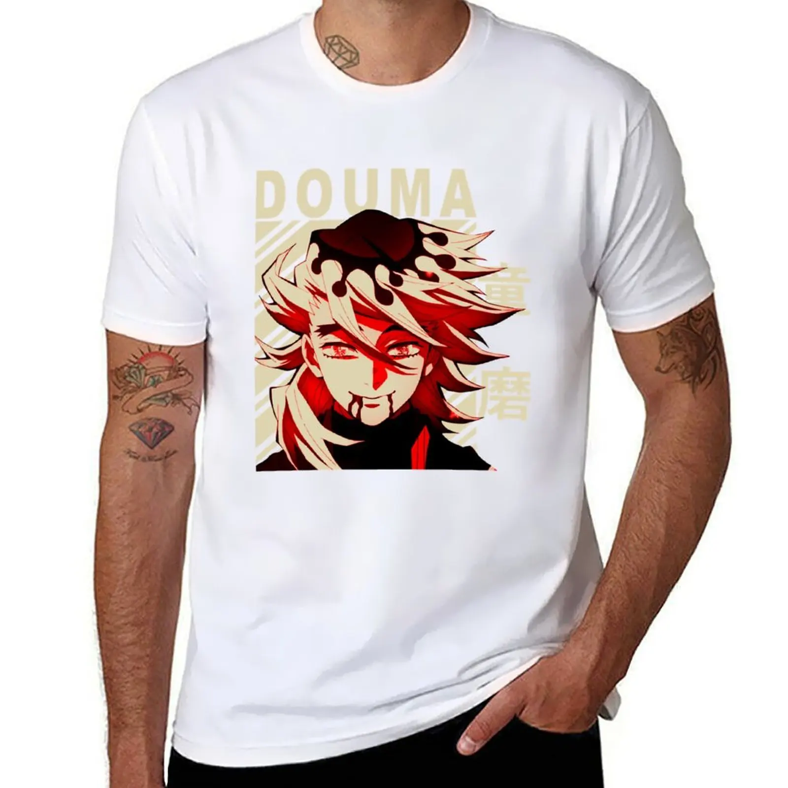 

Douma - Vintage Art Stx T-Shirt man t shirts high quality luxury brand anime t shirts for man T-Shirt