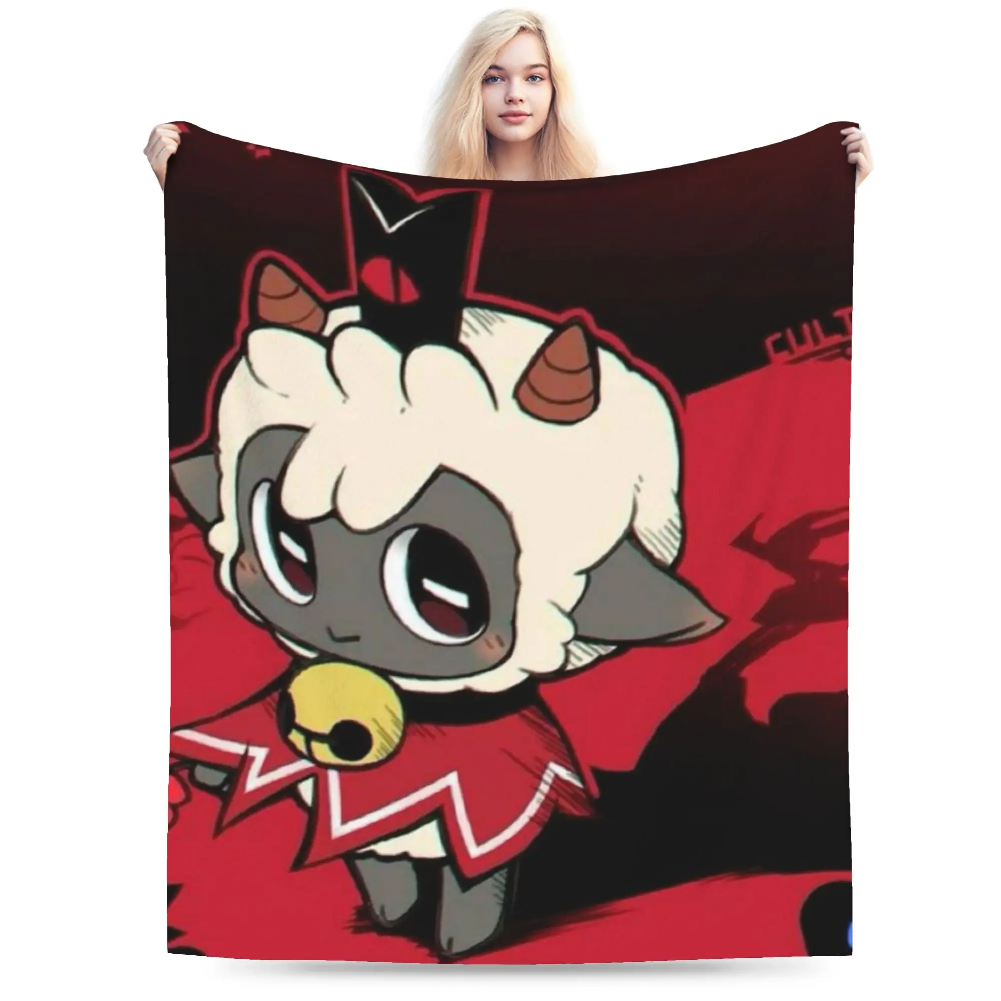 Cult Of The Lamb game  Blanket Flannel  Relax Ultra-Soft Throw Blankets for Bed Bedding Throws
