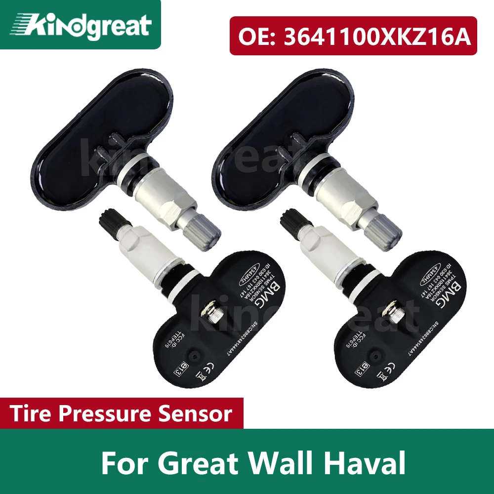 

4PCS/Lot 3641100XKZ16A Car TPMS Sensor Tire Pressure Sensor Monitoring System 434Mhz for Great Wall Haval H6 M6