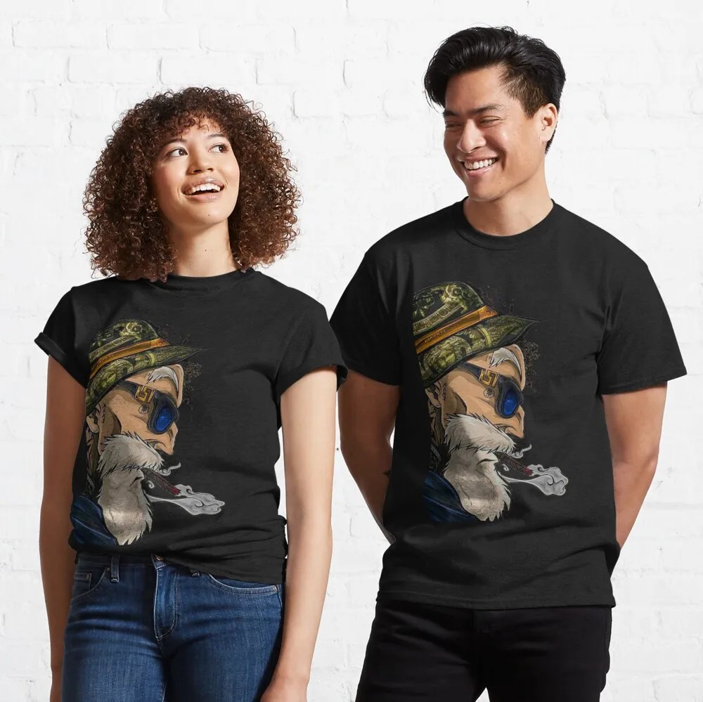 

Master Roshi Drip Classic T-Shirt Unisex T-shirts For Man Woman Short Summer Tees Casual Cotton Fashion Couple's Cloths