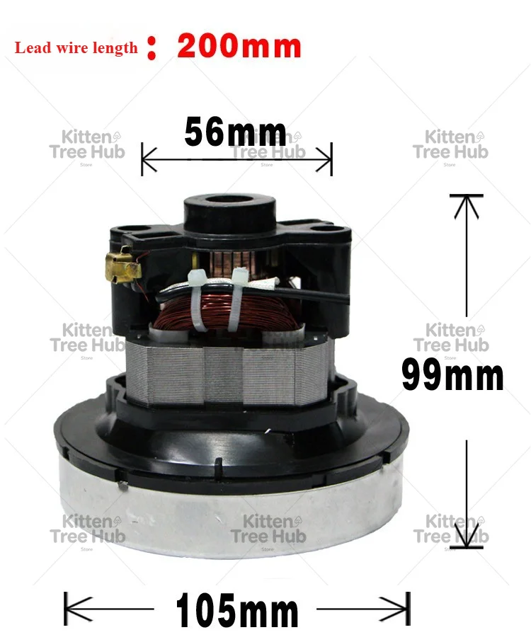 Vacuum Cleaner Replacement Motor V1Z-S24-L V1J-DA22-L VC12S1-FC, Pure Copper Wire Repair Accessory For Home Vacuum