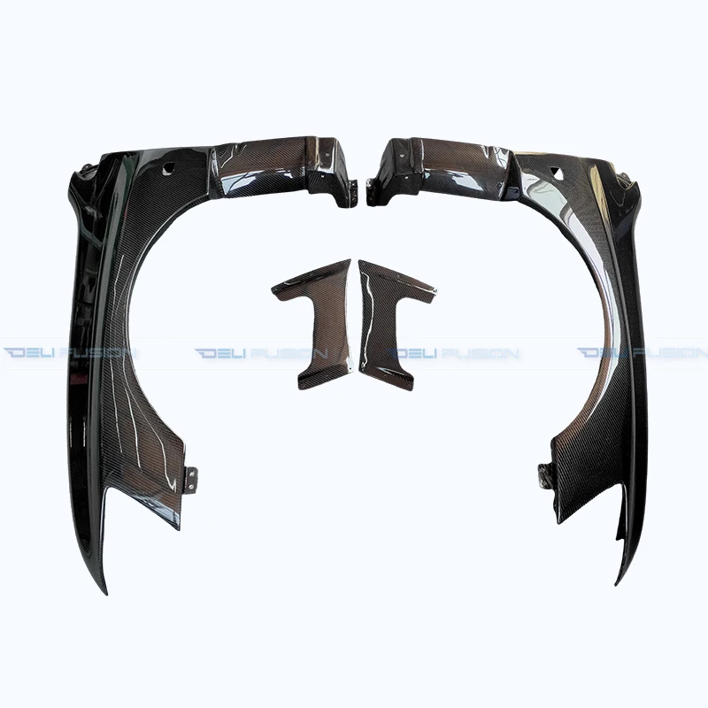 For 2001-2007 Lancer Evolution Evo 7 8 9 VRS Style Carbon Fiber Front Fender Wide Body Kit Vented Wheel Arches Fender - view 3
