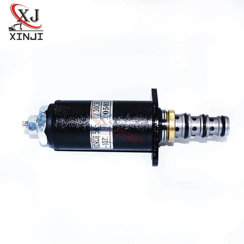 Solenoid Valve YB35V00005F1 KDRDE5K-31/30C50-107 For Kobelco SK200-6E SK230-6E