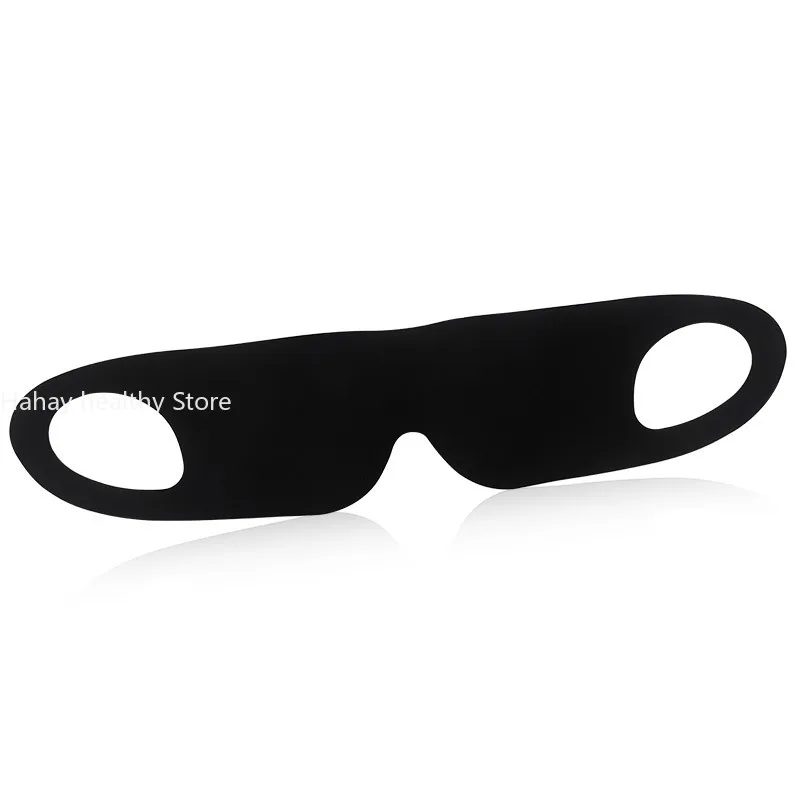 Sleep Eye Mask Light Blocking Portable Thin Eye Mask for Travel Sleeping Blindfold with Ear Hanging Strap Unisex Eye Patch