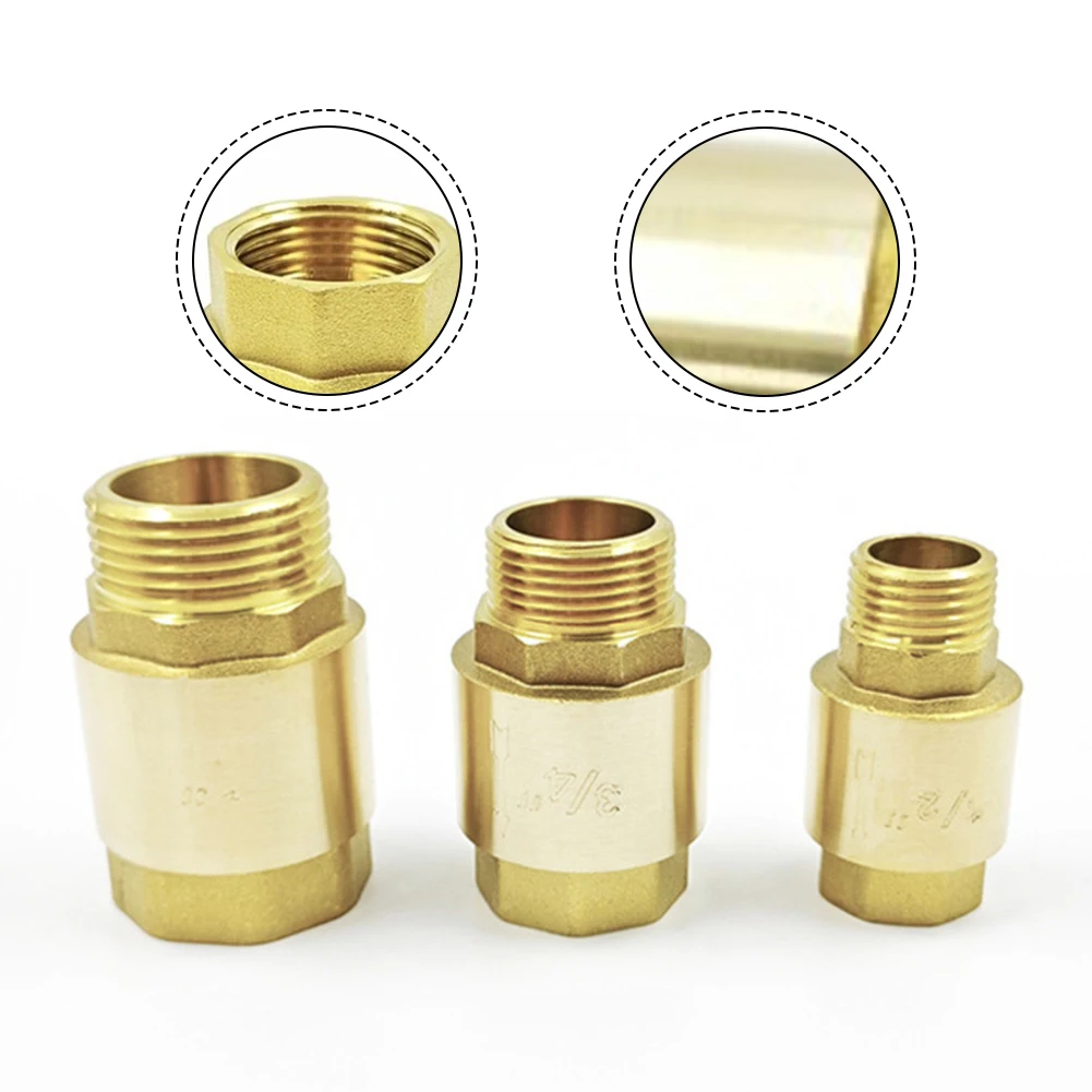 

Латунный обратный клапан с резьбой G, подходит для систем водоснабжения и ирригации, аксессуары для инструментов, профессиональные инструменты, детали инструментов