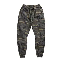 Spring Autumn 2022 Camouflage Fashion Cotton Casual Drawstring Men's Harem Pants Wearable Overalls Labor Cargo Track Trousers