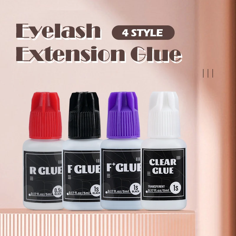 Individual False Eyelash Extension Glue Adhesive Korea SKY 0.5s Glue Fast Drying Long Lasting Black Transparent Lash Supplies