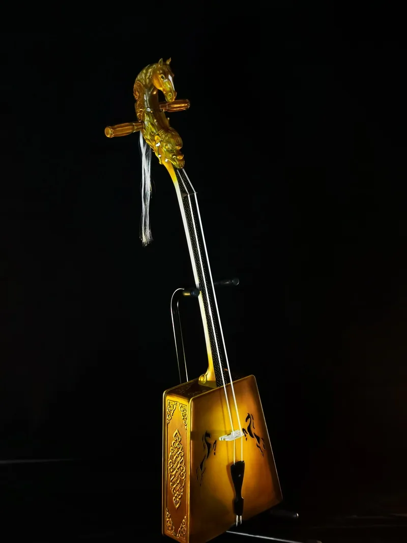 

Morin khuur Matouqin professional leading stage performance recording level bow string instrument of Inner Mongolia