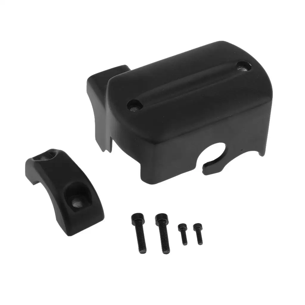 Motorcycle Iron Front Brake Master Cylinder Fluid Cap Black Renewal Part for Yamaha V-star 650 950 1100 1300 Models - view 3