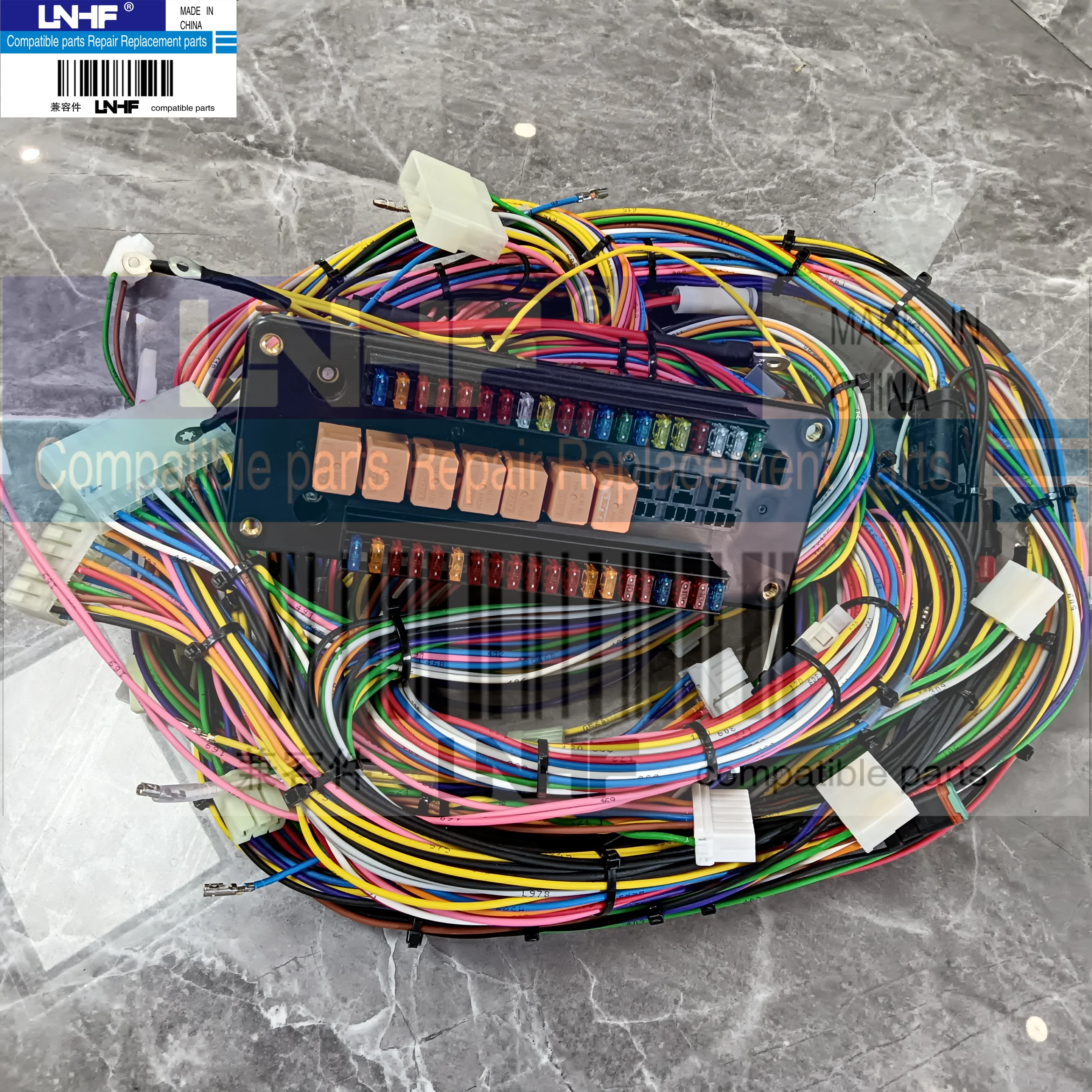 

LNHF 312D 315D 320D Fuse Box Cab Wiring Harness 350-8253 3508253 259-5296 2595296 Excavator Parts Spare Parts For Catpillar