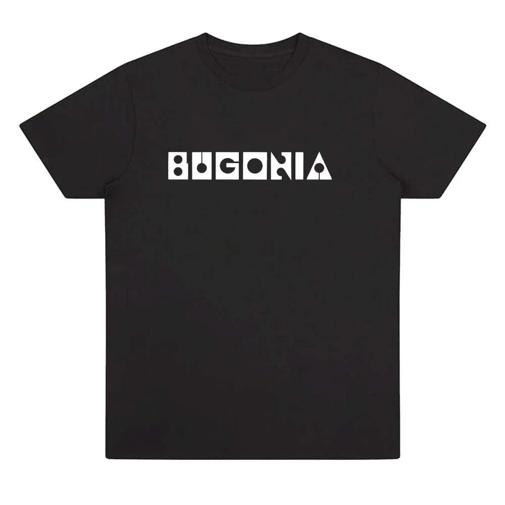 Bugonia Logo Merch T-shirts Mannen/vrouwen Mode Kleding Zomer Ronde Hals Korte Mouw Katoen Hoge Kwaliteit Comfort Tee Grafische Top