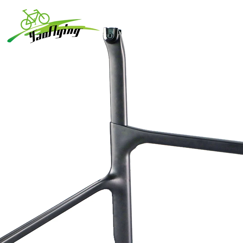 Airwolf T1000 Light 700*38C Full Carbon Fiber 49 52 54 56 58cm Bike Frame UDH T47 Road Carbon Bicycle 142*12mm Bike Frame