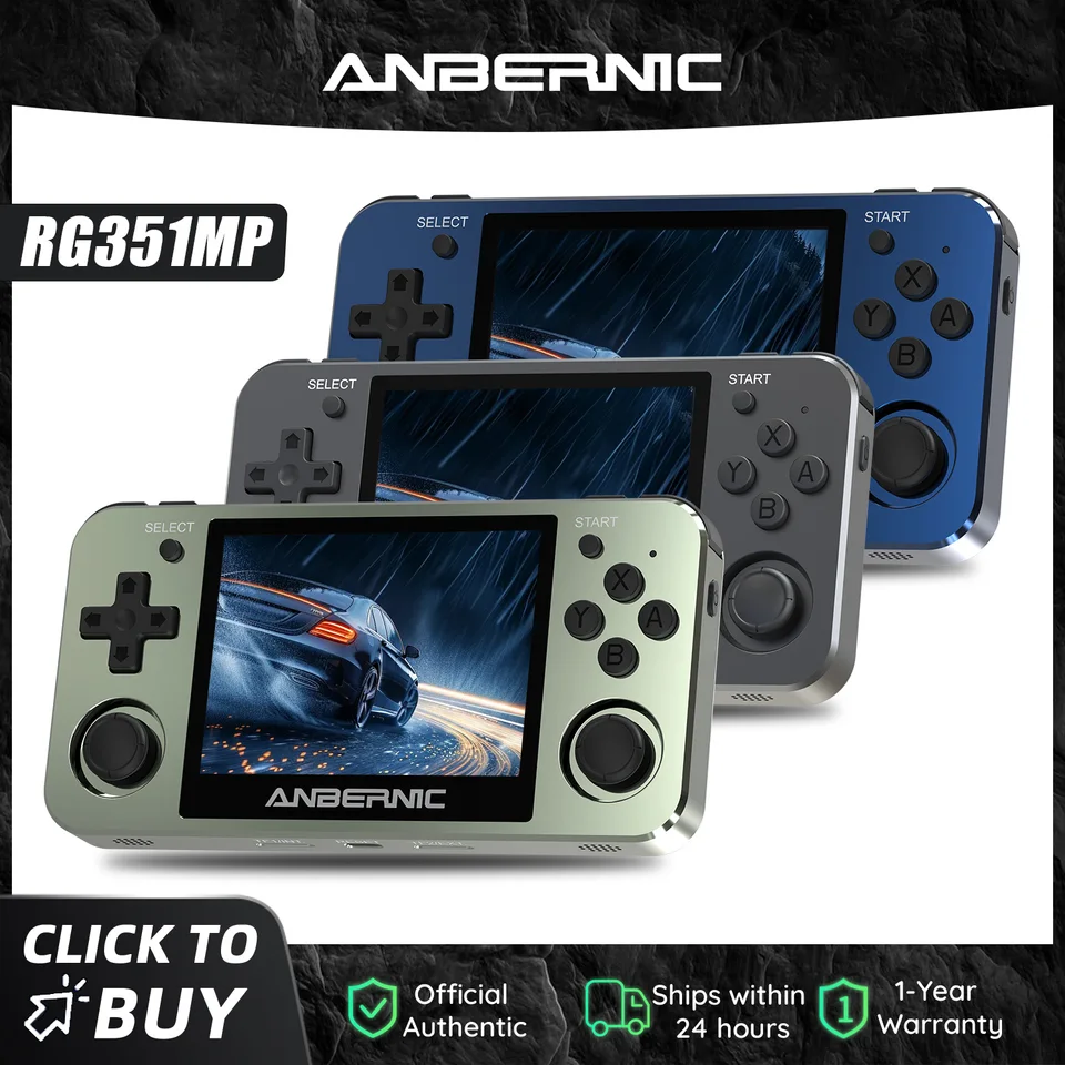 Anbernic RG351MP 3.5 Inch Retro Game Player 64GB
