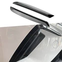 Car Front Fog Light Cover for MG 4 MG4 EV Mulan 2023 2024 Fog Lamp Cover Strip Decoration Sticker 2Pcs Styling Accessories