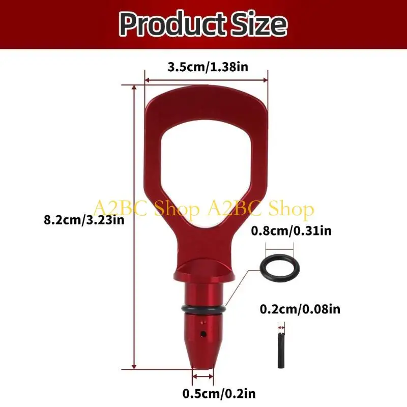 A2BC Autoöl Tauchstick Motoröl Pullhandle Aluminium Autozubehör