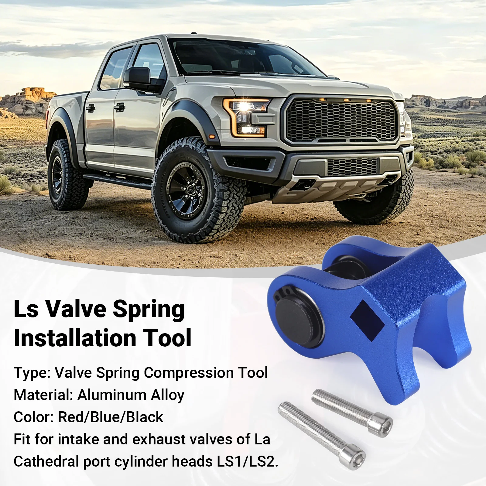 For LS1 LS2 LS6 4.8 5.3 Cathed - Valve Spring Compressor recension och pris