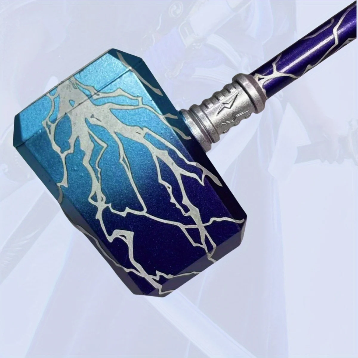 5.1 بوصة المطرقة الشجاعة المعدنية كاتانا السيف النينجا سكين اليابانية كاتانا صابر الأصلي الساموراي صابر تأثيري اكسسوارات الدعامة لعبة #3