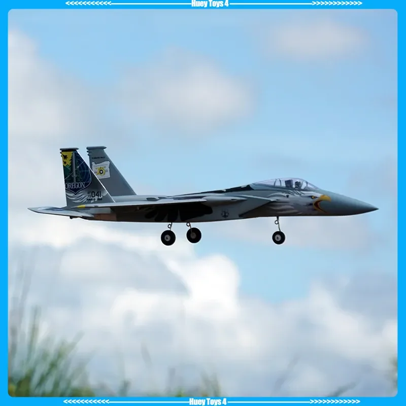 Xfly motor duplo 40mm F-15 lutador montagem canalizada de nível de entrada modelo de asa fixa aeronave de treinamento canalizada aeronave a jato pnp presente