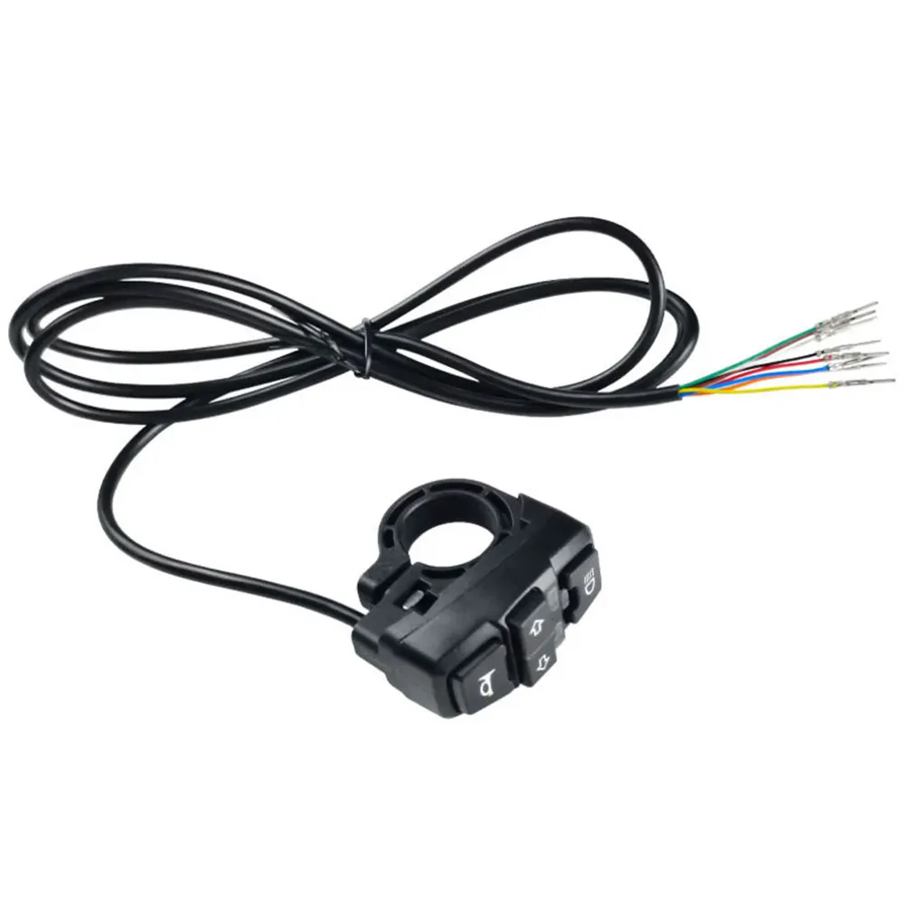 3 in 1 Electric Bike Scooter Switch Motorcycle Turn On Off Headlights Horn Steering Switch Motorcycle Modification Accessories