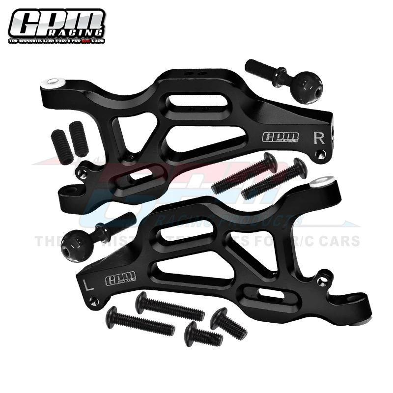 GPM Aluminum Front Lower Arms For ARRMA 1/7 Mojave 6S Blx Desert Truck ARA330606