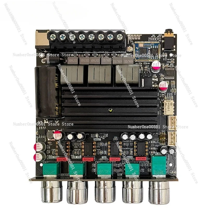 ZK-APTX1 Qualcomm Bluetooth Digital Amplifier Board 2.1 Channel 100wx2 200W Subwoofer