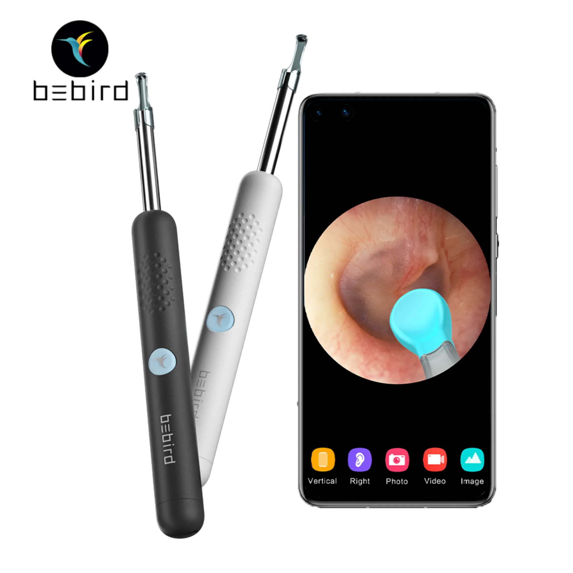 

Original Bebird R1 Visual Ear Wax Cleaner Kits With HD Camera,Wireless Otoscope,Visible Earpick App Control For Healthcare