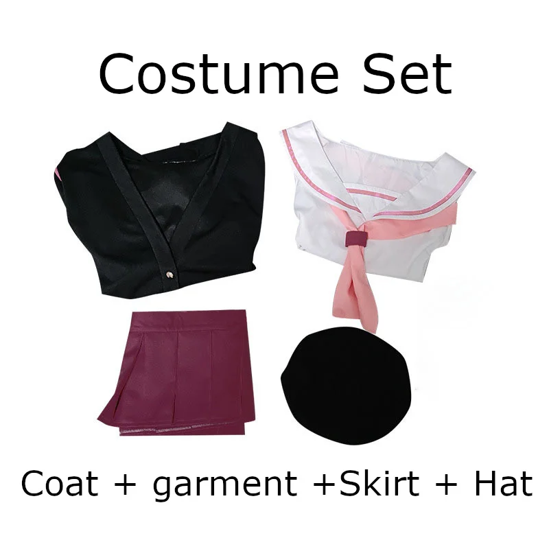 

2026 new Blue Archive Shimoe Koharu Cosplay Costume Sailor School Uniform Cute JK Uniform With Hat For Anime Cosplay Party