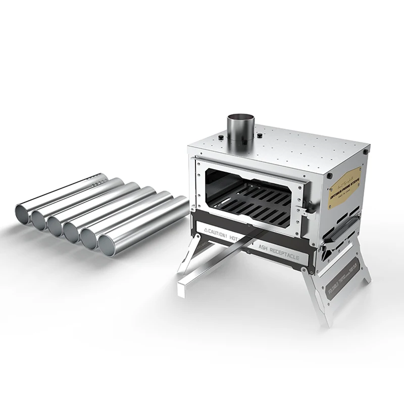 

Burning stove Outdoor firewood stove Portable field camping tent