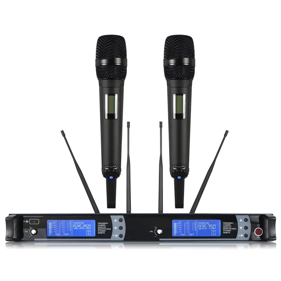 Latest 2024 model  Professional Cordless Handheld 2000 Series Microphone head Dynamic Mic Vocal Wireless Microfone